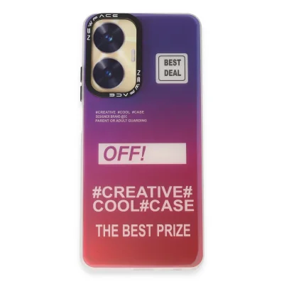 BUĞZ Realme C55 Kılıf Estoril Desenli Kapak - Estoril - 9