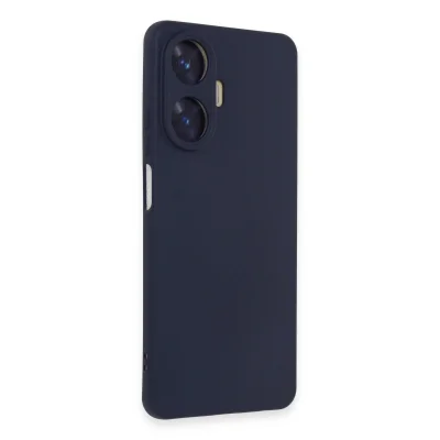 BUĞZ Realme C55 Kılıf Nano İçi Kadife Silikon - Mor