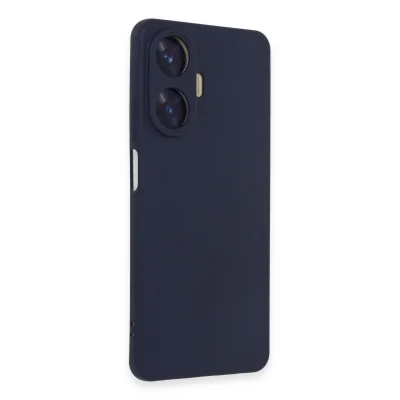 BUĞZ Realme C55 Kılıf Nano İçi Kadife Silikon - Mor