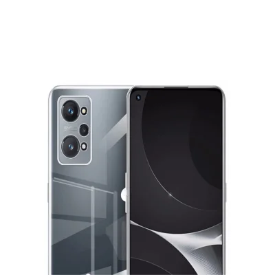BUĞZ Realme Gt2 Pro 5g Kılıf Lüx Şeffaf Silikon