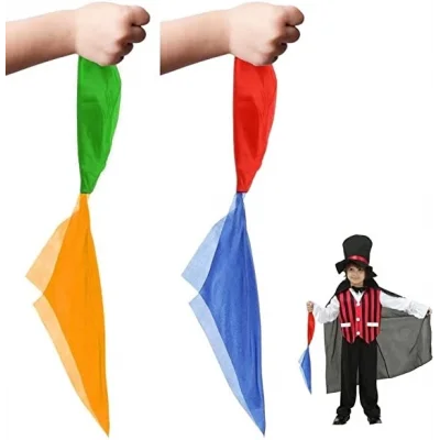  Renk Değiştiren Sihirli Mendil Sihirbazlık Oyunu