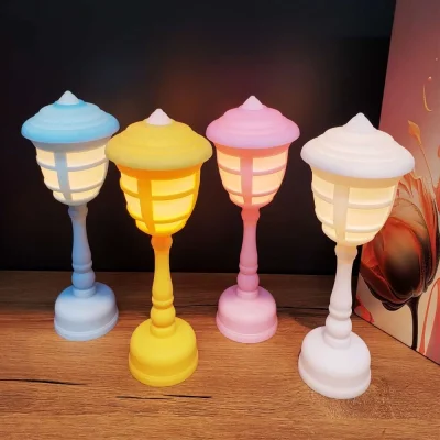  Renkli Sokak Lambası Tasarımlı Led Işık