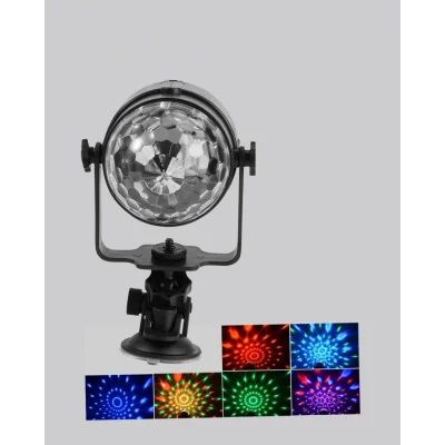 BUĞZ Ritme Duyarlı LED Disko Topu – Renkli Işık Gösterili Parti Lambası - Lisinya