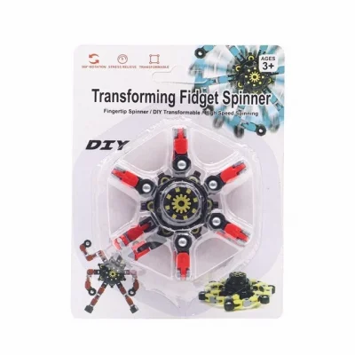  Robota Dönüşen Kırmızı Stres Çarkı