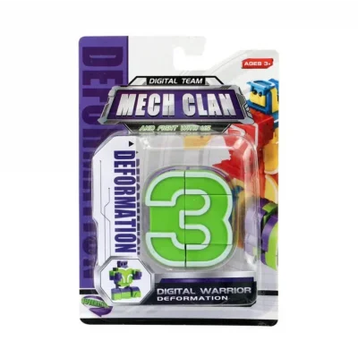  Robota Dönüşen Rakam- Üç