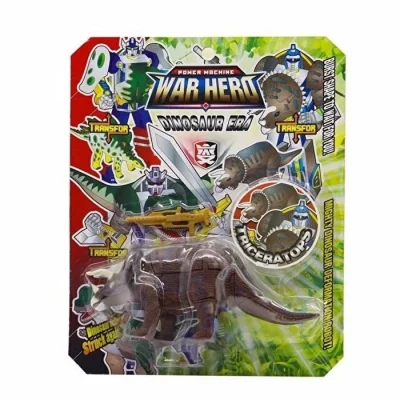  Robota Dönüşen Savaşçı Dinozor Triceratops