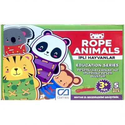  Rope Animals İpli Hayvanlar Kutu Oyunu
