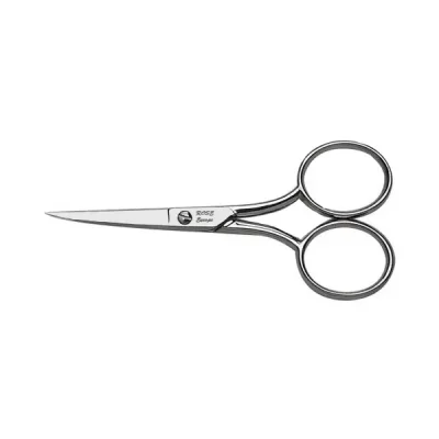 BUĞZ Eco Lounge Rose 011-450 M623 Rose İnce Tırnak Makası No: 4,5 inç / 11,43 cm - Krom Kaplama