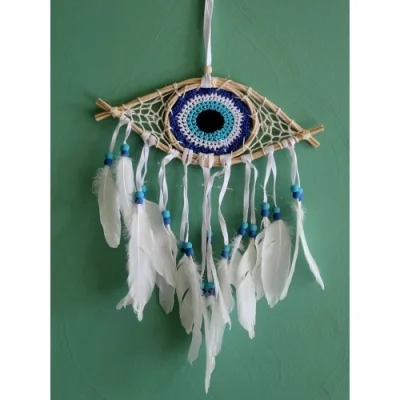  Rüya Kapanı Dream Catcher Göz Tasarımı Model 1