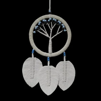 BUĞZ Rüya Kovan Hayat Ağacı Dream Catcher Ekru