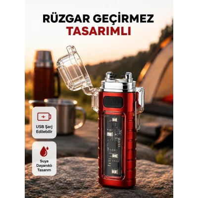 BUĞZ Rüzgar Geçirmez Elektrikli, Çoklu Işık Modlu Tasarım