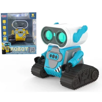  S-023 4568 MAVİ-SARI UK FF ŞARJLI 2 4G ROBOT ARABA