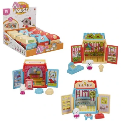 BUĞZ S01004256 FİGÜR MİNİ HAYVAN EVLERİ 3A.12D.