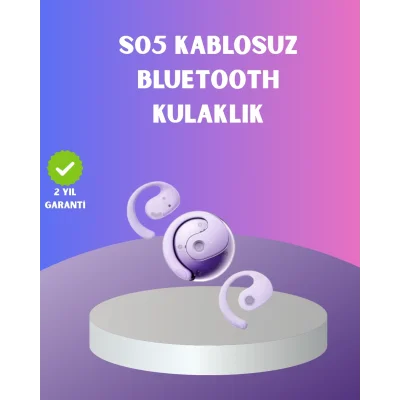 BUĞZ S05 Spor Kulaklığı – Kemik İletimli, Kulak Kanalını Tıkamayan Yapı