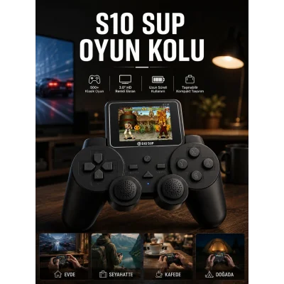 BUĞZ S10 Sup 520 Oyunlu Gamepad TV Uyumlu Gamepad