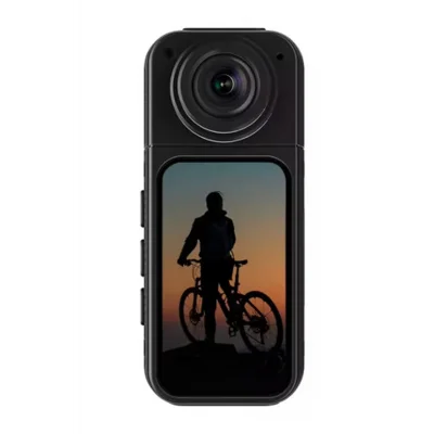 BUĞZ S70 Mıknatıslı Yaka Kamerası Hd Kalite, 30 Fps, Kolay Bağlantı, Boyun Askısı 2.7k Siyah