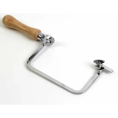 BUĞZ Sabit Kıl Testere Kolu - Ahşap Sap 13,5cm