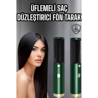 BUĞZ Saç Düzleştirici Fön Makinesi İyon Özellikli Elektriklenme Karşıtı - Lisinya