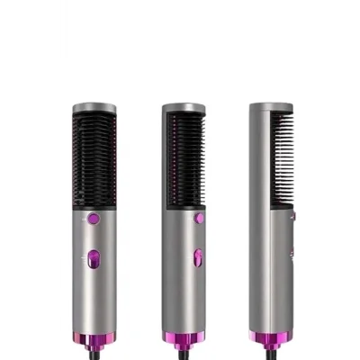  Saç Düzleştirici Fön Makinesi Saç Fırçası Profesyonel Üflemeli