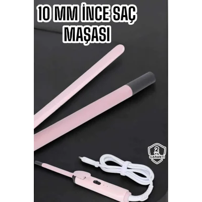 BUĞZ Saç Düzleştirici İnce Bukleler İyon Özelliği Taşınabilir Döner Kablo