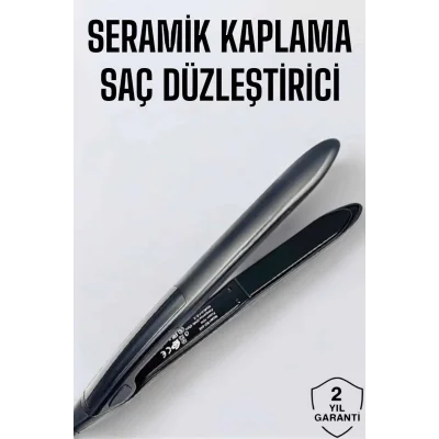  Saç Düzleştirici Led Ekranlı Isı Ayarlı Seramik Kaplama Profesyonel