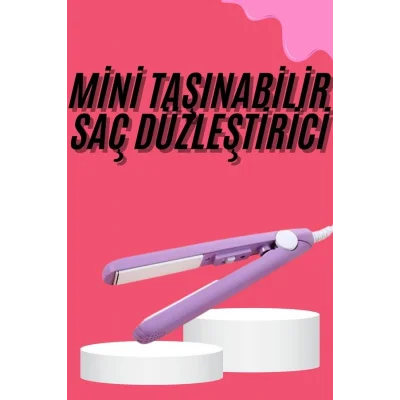 BUĞZ Saç Düzleştirici Pürüzsüz Parlaklık Seyahat Tipi Taşınabilir Seramik Kaplama - Lisinya