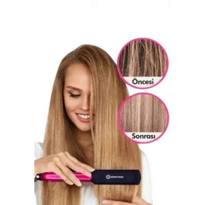  Saç Düzleştirici Seramik Kaplama Yüksek Isı Ayarlı Profesyonel 4 Kademeli 220 Decere