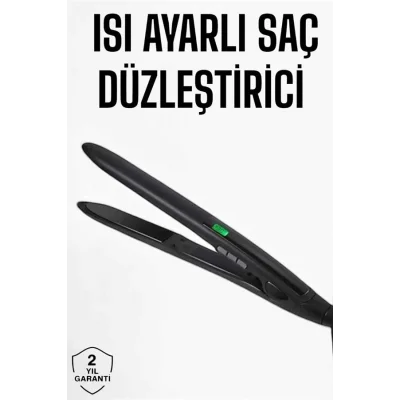 BUĞZ Saç Düzleştirici Yıpranma Karşıtı Keratin Bakımı Seramik Kaplama - Lisinya