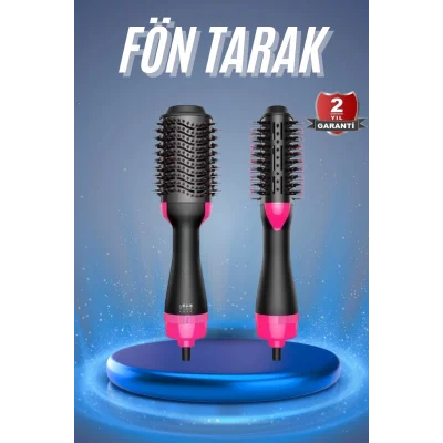  Saç Kurutma Makinesi Saç Düzleştirici Fön Tarak Isı Ayarlı Sıkı Dişli