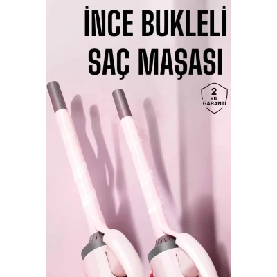 BUĞZ Saç Maşası 10MM İnce Bukle Taşınabilir Saç Kıvırma Çubuğu