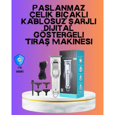 BUĞZ Saç ve Sakal Kesme Makinesi – Profesyonel ve Çok Fonksiyonlu