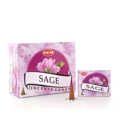  Sage Aromalı Konik Tütsü