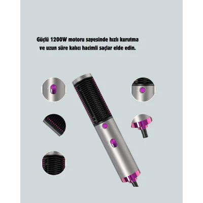 BUĞZ Salon Kalitesinde Saç Bakımı Sunan Şekillendirici Fırça - Lisinya