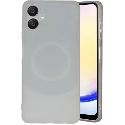 BUĞZ Samsung A06 Kılıf Maya Karbon Kapak - Gri