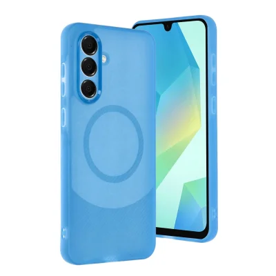 BUĞZ Samsung A16 5g Kılıf Maya Karbon Kapak - Mavi