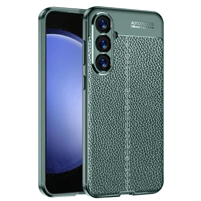 BUĞZ Samsung A56 Kılıf Auto Focus Kapak - Koyu Yeşil