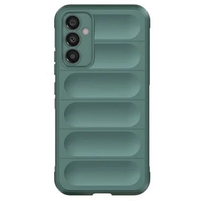 BUĞZ Samsung A56 Kılıf Optimum Silikon - Koyu Yeşil