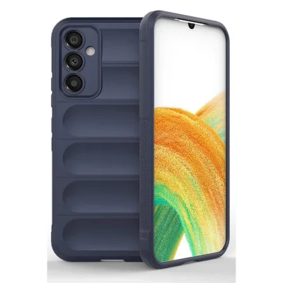 BUĞZ Samsung A56 Kılıf Optimum Silikon - Lacivert