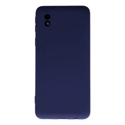 BUĞZ Samsung Galaxy A01 Core Kılıf Nano İçi Kadife Silikon - Lacivert