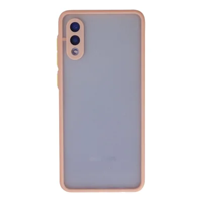 BUĞZ Samsung Galaxy A02 Kılıf Montreal Silikon Kapak - Pembe