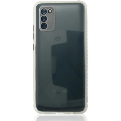 BUĞZ Samsung Galaxy A02s Kılıf Miami Şeffaf Silikon - Şeffaf