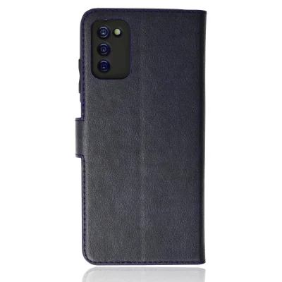 BUĞZ Samsung Galaxy A03s Kılıf Trend S Plus Kapaklı Kılıf - Lacivert