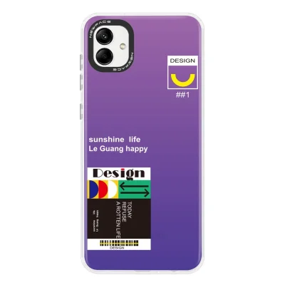 BUĞZ Samsung Galaxy A04 Kılıf Estoril Desenli Kapak - Estoril - 4