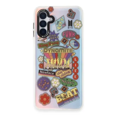 BUĞZ Samsung Galaxy A04s Kılıf Estoril Desenli Kapak - Estoril - 14