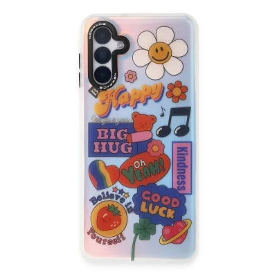 BUĞZ Samsung Galaxy A04s Kılıf Estoril Desenli Kapak - Estoril - 15