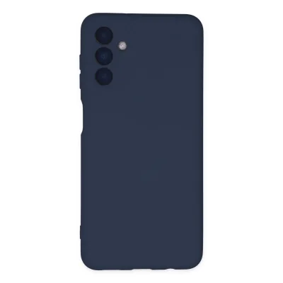 BUĞZ Samsung Galaxy A04s Kılıf Nano İçi Kadife Silikon - Lacivert