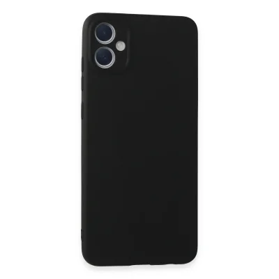 BUĞZ Samsung Galaxy A05 Kılıf First Silikon - Siyah