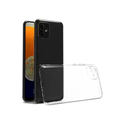 BUĞZ Samsung Galaxy A05 Kılıf Lüx Şeffaf Silikon