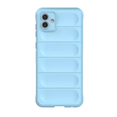 BUĞZ Samsung Galaxy A05 Kılıf Optimum Silikon - Sky Blue