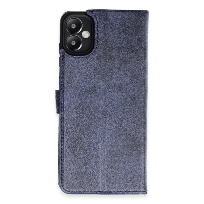 BUĞZ Samsung Galaxy A05 Kılıf Trend S Plus Kapaklı Kılıf - Lacivert